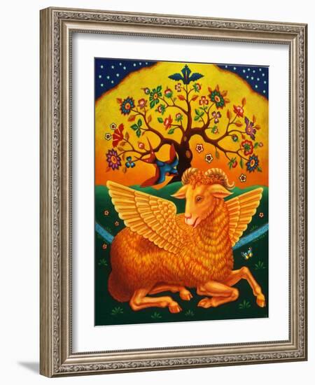 The Ram with the Golden Fleece, 2011-Frances Broomfield-Framed Giclee Print