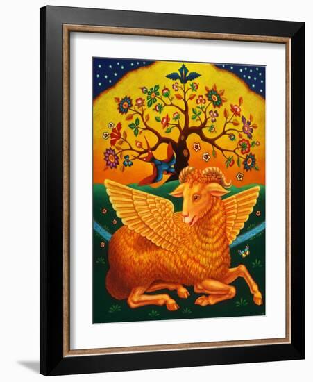 The Ram with the Golden Fleece, 2011-Frances Broomfield-Framed Giclee Print