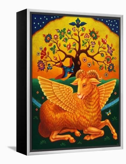 The Ram with the Golden Fleece, 2011-Frances Broomfield-Framed Premier Image Canvas