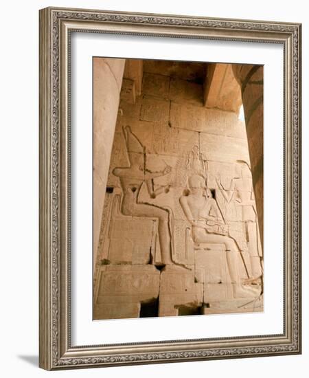 The Ramesseum, Luxor, Thebes, Egypt, 20th Century-null-Framed Photographic Print