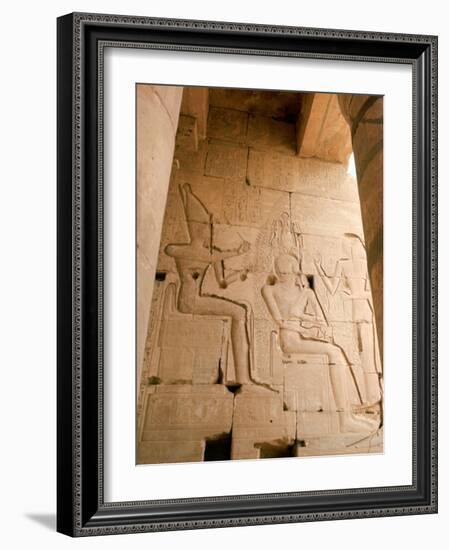 The Ramesseum, Luxor, Thebes, Egypt, 20th Century-null-Framed Photographic Print