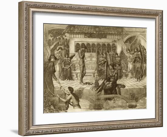 The Ramparts of God's House-John Melhuish Strudwick-Framed Giclee Print