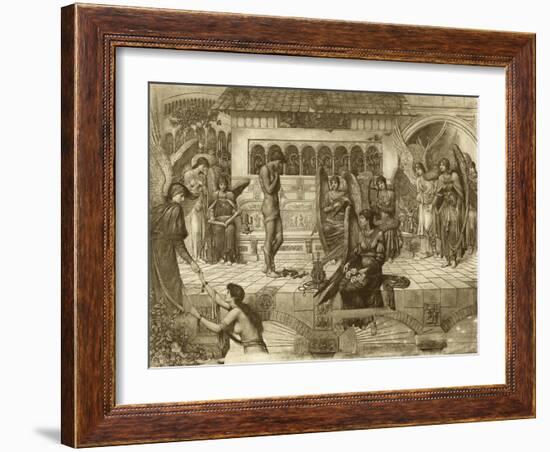 The Ramparts of God's House-John Melhuish Strudwick-Framed Giclee Print