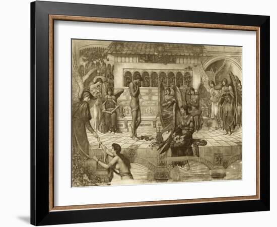 The Ramparts of God's House-John Melhuish Strudwick-Framed Giclee Print