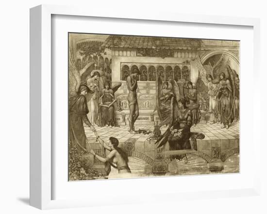 The Ramparts of God's House-John Melhuish Strudwick-Framed Giclee Print