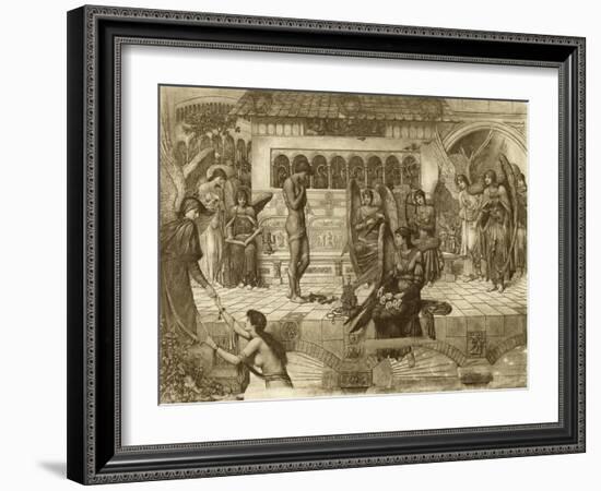 The Ramparts of God's House-John Melhuish Strudwick-Framed Giclee Print