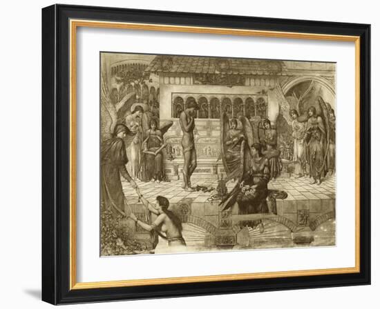 The Ramparts of God's House-John Melhuish Strudwick-Framed Giclee Print