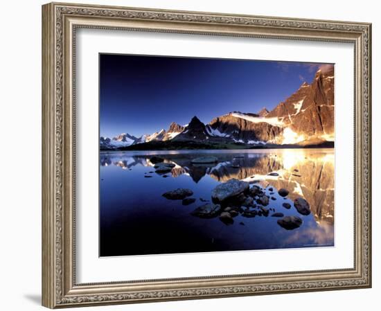 The Ramparts, Tanquin Valley, Jasper National Park, Alberta, Canada-Gavriel Jecan-Framed Photographic Print