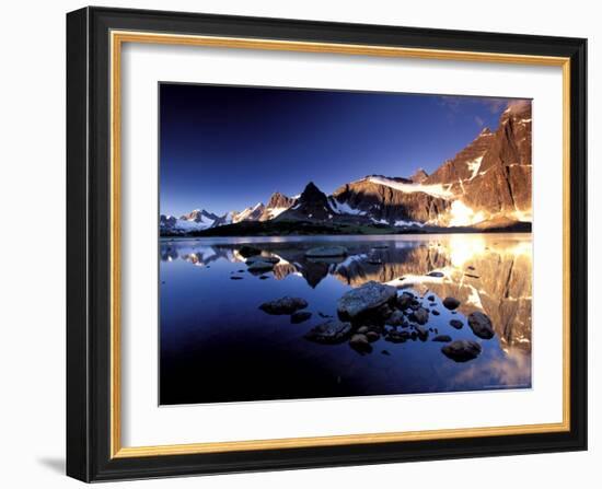 The Ramparts, Tanquin Valley, Jasper National Park, Alberta, Canada-Gavriel Jecan-Framed Photographic Print