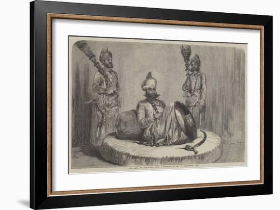 The Rana of Oodipoor-William Carpenter-Framed Giclee Print