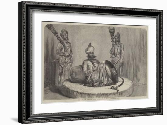 The Rana of Oodipoor-William Carpenter-Framed Giclee Print