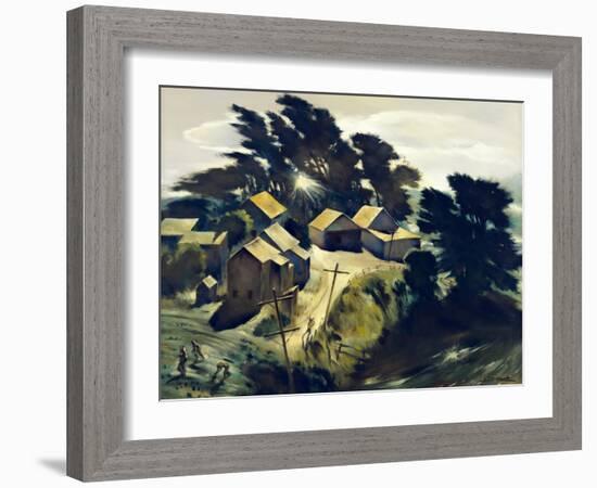 The Ranch-Emil Kosa, Jr.-Framed Art Print