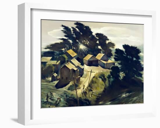 The Ranch-Emil Kosa, Jr.-Framed Art Print