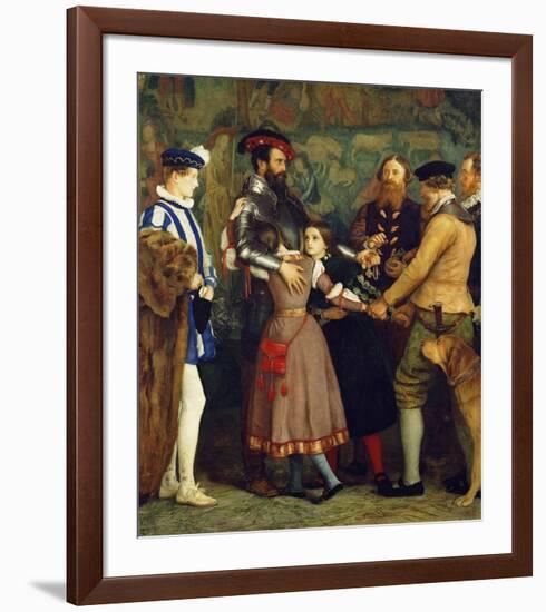 The Ransom-John Everett Millais-Framed Art Print