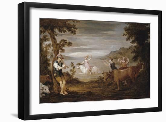 The Rape of Europa, 1654-56-David the Younger Teniers-Framed Giclee Print