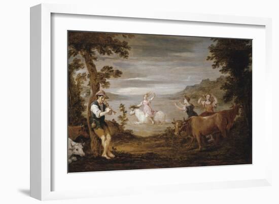 The Rape of Europa, 1654-56-David the Younger Teniers-Framed Giclee Print