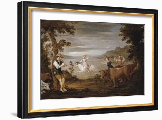 The Rape of Europa, 1654-56-David the Younger Teniers-Framed Giclee Print