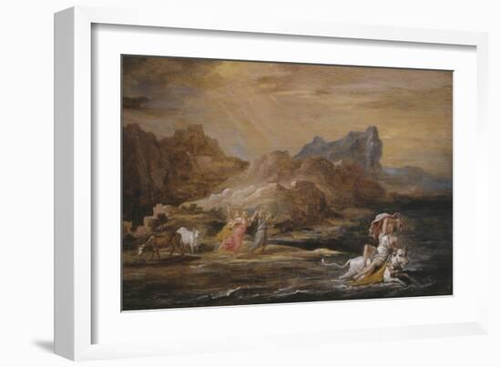 The Rape of Europa, 1654-56-David the Younger Teniers-Framed Giclee Print