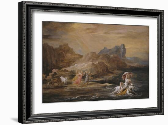 The Rape of Europa, 1654-56-David the Younger Teniers-Framed Giclee Print