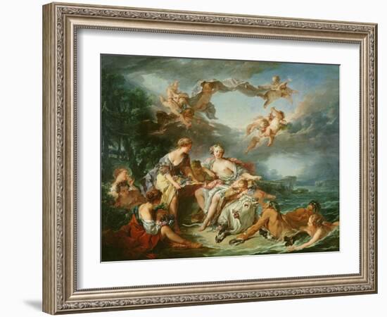 The Rape of Europa, 1747-Francois Boucher-Framed Giclee Print