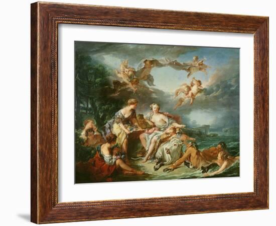 The Rape of Europa, 1747-Francois Boucher-Framed Giclee Print