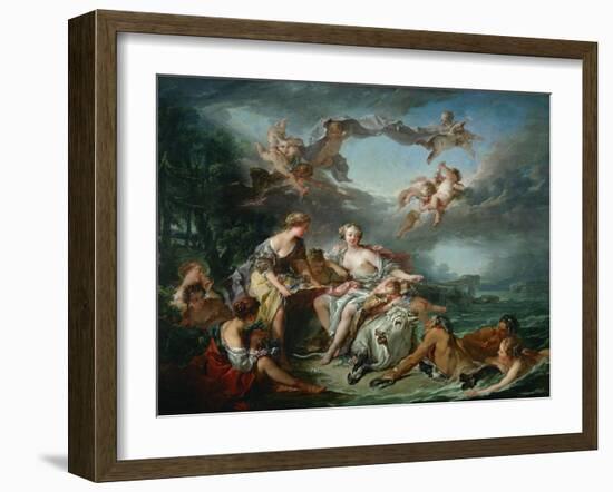 The Rape of Europa, 1774-Francois Boucher-Framed Giclee Print