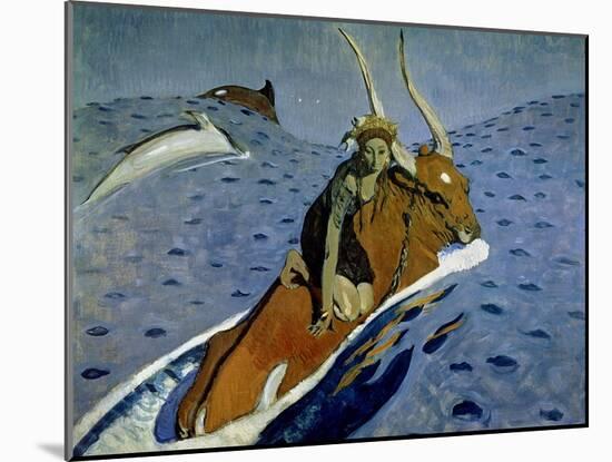 The Rape of Europa, 1910-Valentin Aleksandrovich Serov-Mounted Giclee Print