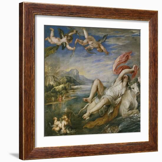 The Rape of Europa (After Titia), 1629-Peter Paul Rubens-Framed Giclee Print