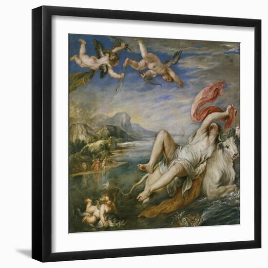 The Rape of Europa (After Titia), 1629-Peter Paul Rubens-Framed Giclee Print