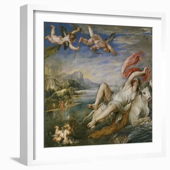 The Rape of Europa (After Titia), 1629-Peter Paul Rubens-Framed Giclee Print