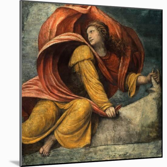 The Rape of Europa Par Luini, Bernardino (Ca. 1480-1532), - Fresco, 115X121 - Staatliche Museen, Be-Bernardino Luini-Mounted Giclee Print