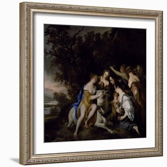 The Rape of Europa-Sir Peter Lely-Framed Giclee Print