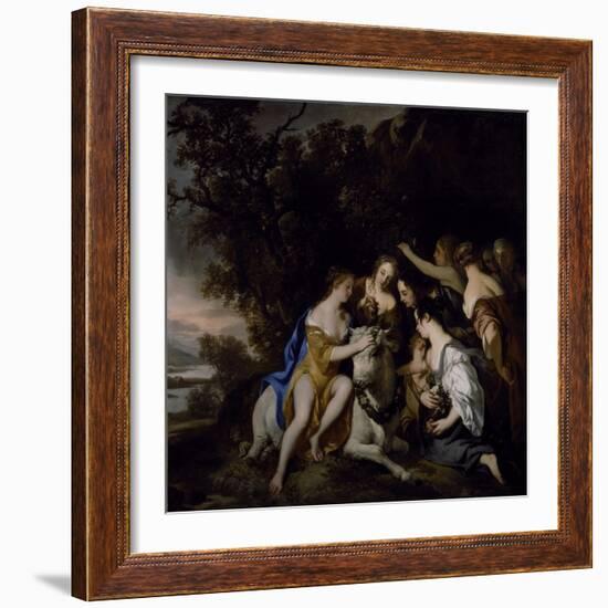 The Rape of Europa-Sir Peter Lely-Framed Giclee Print