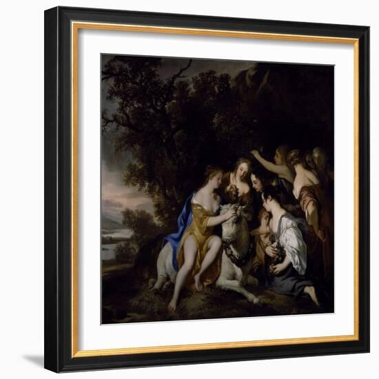 The Rape of Europa-Sir Peter Lely-Framed Giclee Print