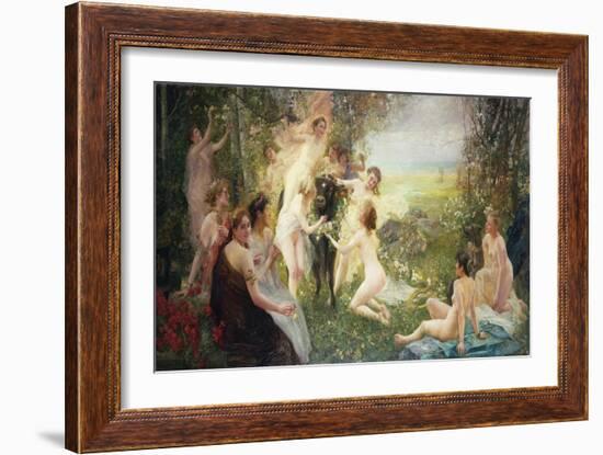 The Rape of Europa-Edouard Veith-Framed Giclee Print