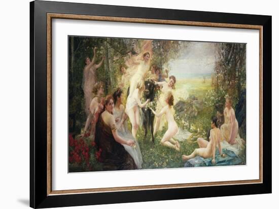 The Rape of Europa-Edouard Veith-Framed Giclee Print