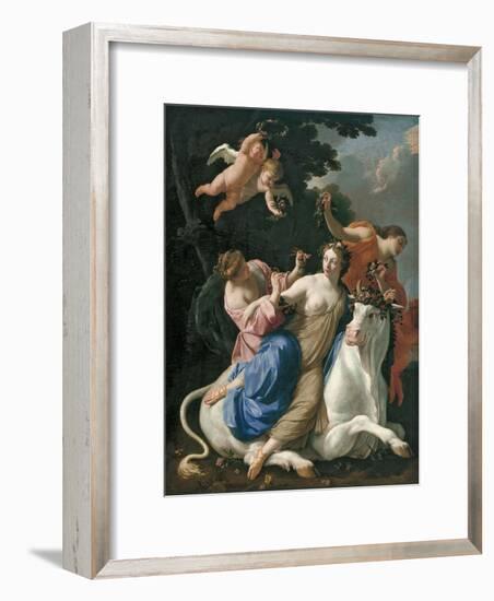 The Rape of Europa-Simon Vouet-Framed Giclee Print