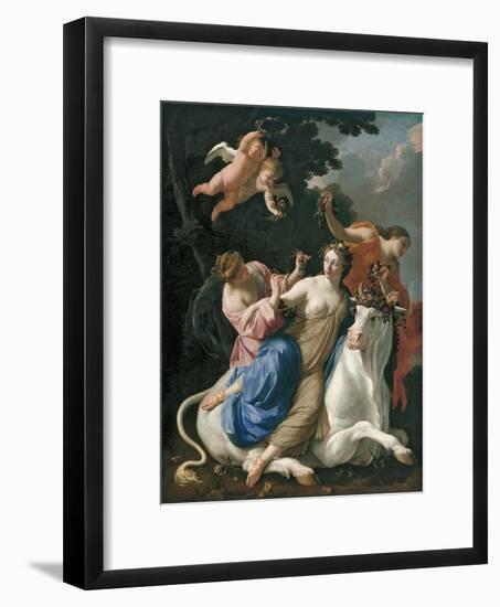 The Rape of Europa-Simon Vouet-Framed Giclee Print