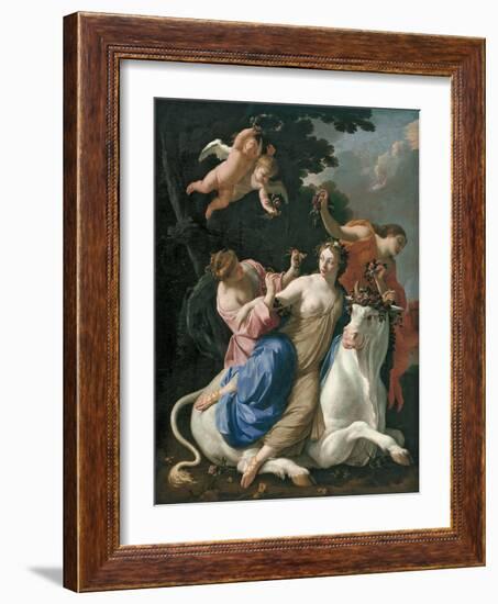 The Rape of Europa-Simon Vouet-Framed Giclee Print