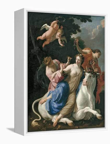 The Rape of Europa-Simon Vouet-Framed Premier Image Canvas