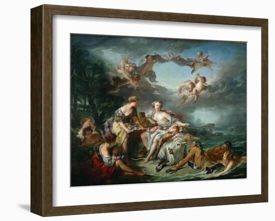 The Rape of Europa-François Boucher-Framed Giclee Print