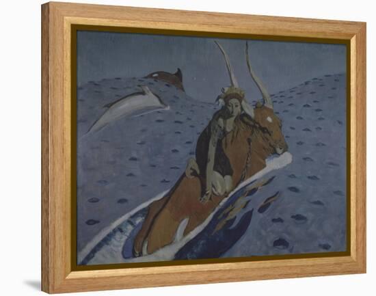 The Rape of Europa-Valentin Alexandrovich Serov-Framed Premier Image Canvas