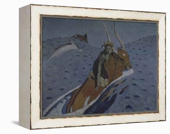 The Rape of Europa-Valentin Alexandrovich Serov-Framed Premier Image Canvas