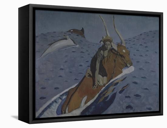 The Rape of Europa-Valentin Alexandrovich Serov-Framed Premier Image Canvas