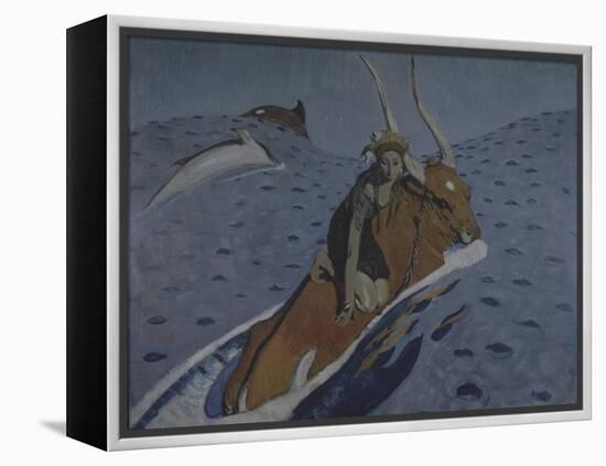 The Rape of Europa-Valentin Alexandrovich Serov-Framed Premier Image Canvas