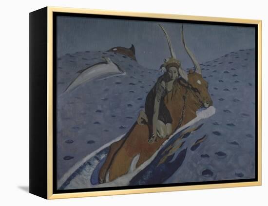 The Rape of Europa-Valentin Alexandrovich Serov-Framed Premier Image Canvas