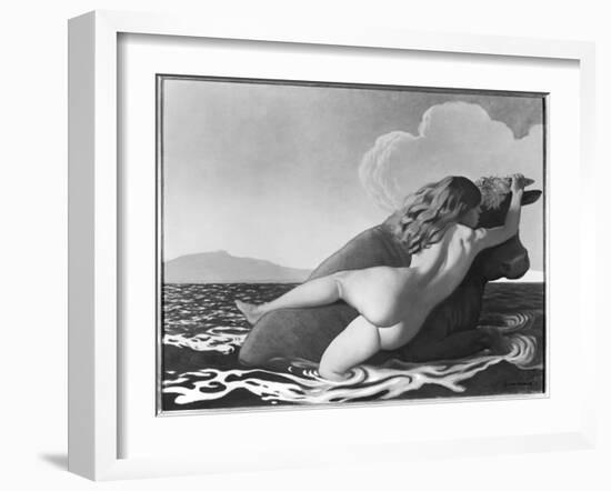 The Rape of Europa-Félix Vallotton-Framed Giclee Print