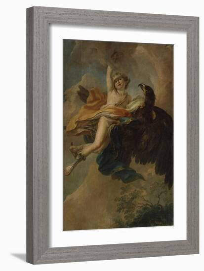 The Rape of Ganymede, 1760S-Stefano Torelli-Framed Giclee Print