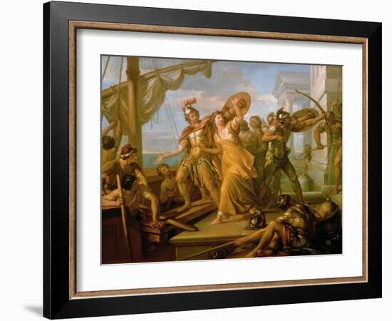 The Rape of Helen, 1770s-Gavin Hamilton-Framed Giclee Print