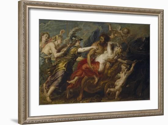 The Rape of Proserpina, 1636-1638-Peter Paul Rubens-Framed Giclee Print